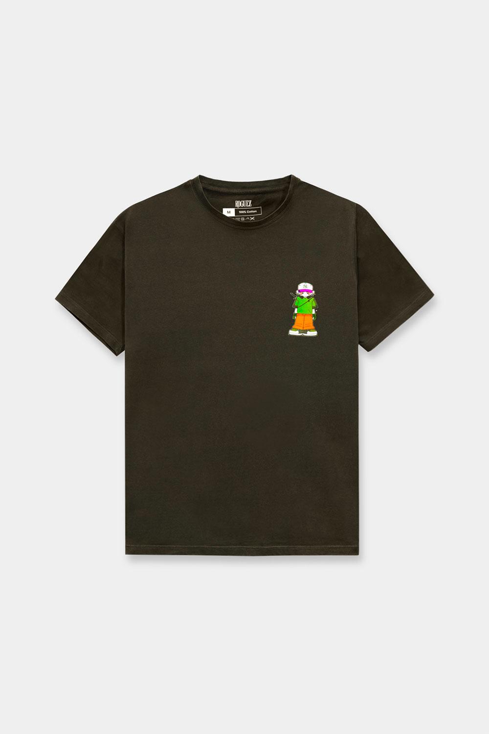 Downtown Brown Graphic Tee